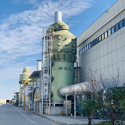 Zbiornik przemysłowy do uzdatniania wody FRP